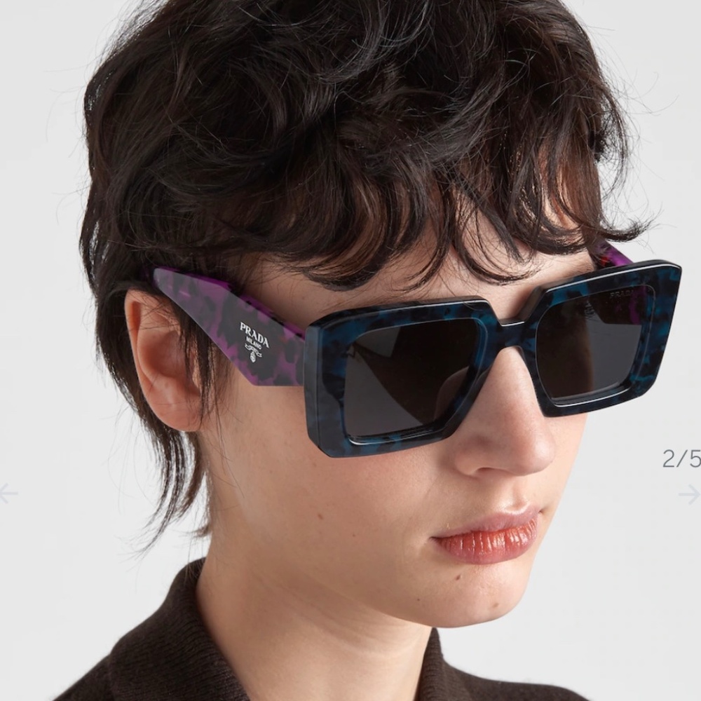 PRADA PR 23YS SUNGLASSES PINK & BLUE